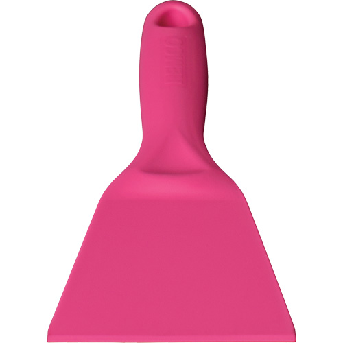Plastic Scraper, Pink, 3" W x 8" L Planification Entrepots Molloy