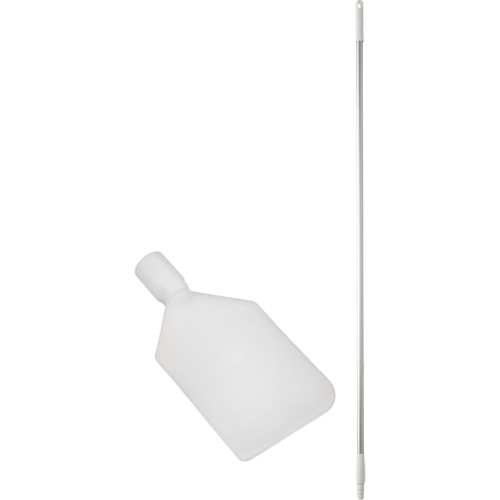 Paddle Scraper with Handle, White, 4-1/3" W x 59" L Planification Entrepots Molloy