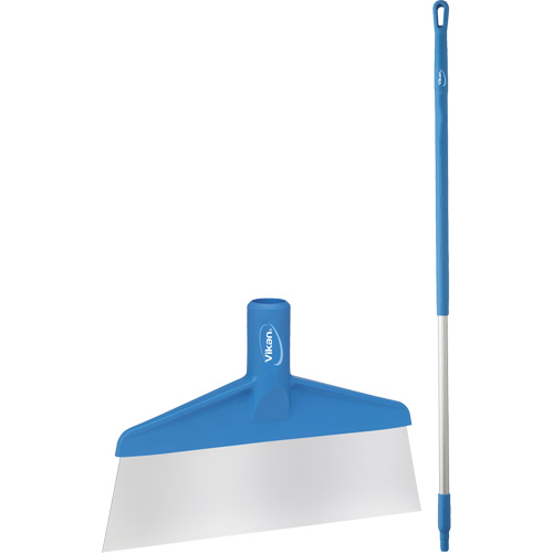 Floor Scraper with Handle, Blue, 9-3/5" W x 55-9/10" L Planification Entrepots Molloy