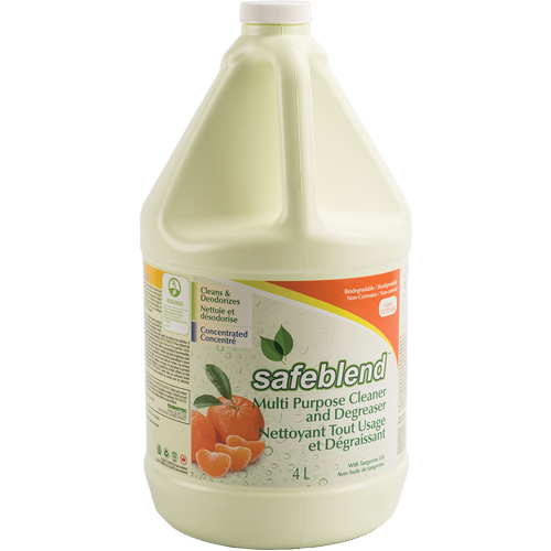 Nettoyant tout usage &agrave; l'huile de tangerine, 4 L, Cruche Planification Entrepots Molloy