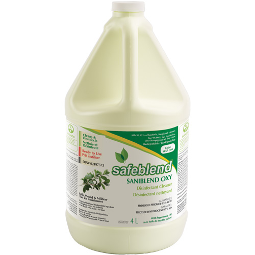 OXY Peppermint Oil Disinfectant Cleaner, 4 L, Jug Planification Entrepots Molloy