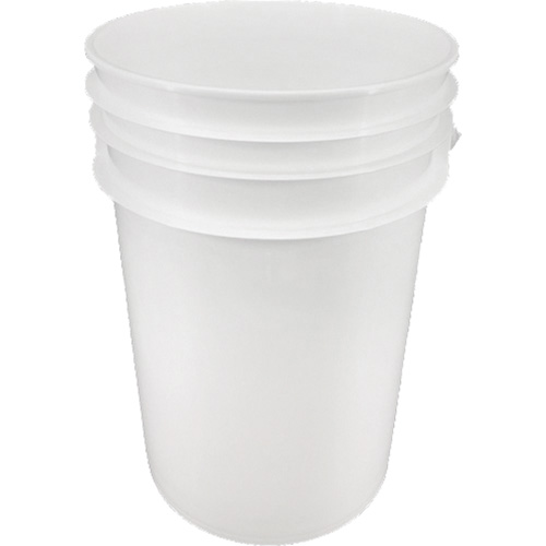 Seau robuste, Plastique, 6 gal. Planification Entrepots Molloy
