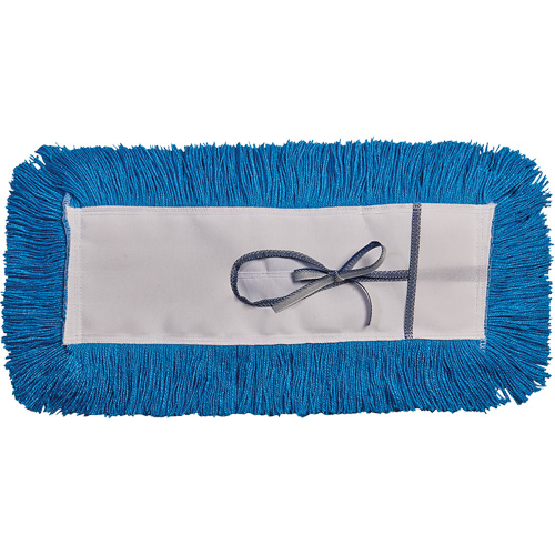 Static-H Dust Mop, Tie-On Style, Nylon, 60" L x 5" W Planification Entrepots Molloy