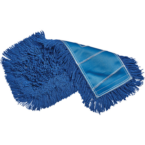 Economy Dust Mop, Slip On Style, Yarn, 36" L x 5" W Planification Entrepots Molloy