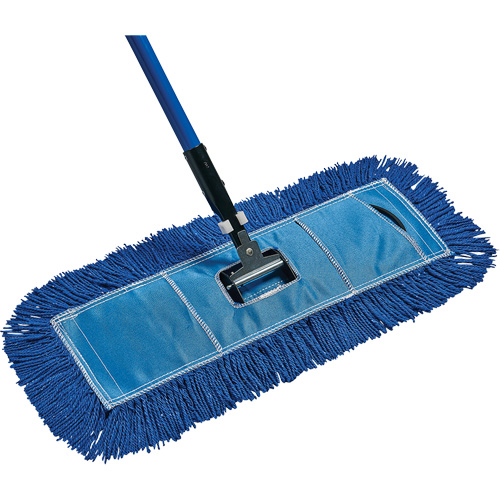 Economy Dust Mop, Slip On Style, Yarn, 36" L x 5" W Planification Entrepots Molloy