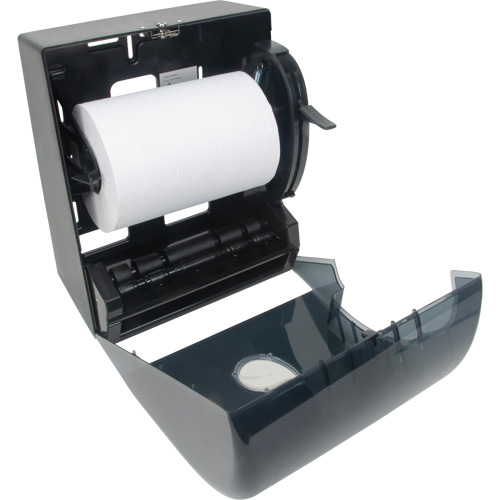 Distributeur pour rouleau d'essuie-mains, Manuel, 10,63" la x 9,84" p x 13,78" h Planification Entrepots Molloy