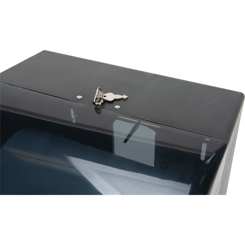 Distributeur pour rouleau d'essuie-mains, Manuel, 10,63" la x 9,84" p x 13,78" h Planification Entrepots Molloy