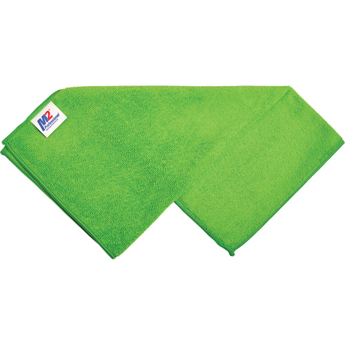 Chiffon de nettoyage, Microfibre, Vert Planification Entrepots Molloy