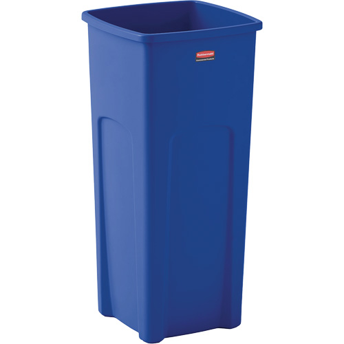 Conteneur de recyclage carr&eacute; Untouchable, Vrac, Plastique, 23 gal. US Planification Entrepots Molloy