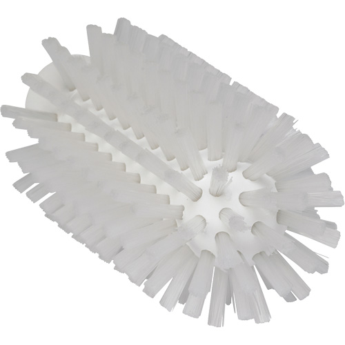 2.5" Brush, Stiff Bristles, 5-3/5" Long, White Planification Entrepots Molloy