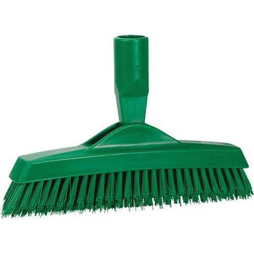 Grout Brush, Stiff Bristles, 9-1/4" Long, Green Planification Entrepots Molloy