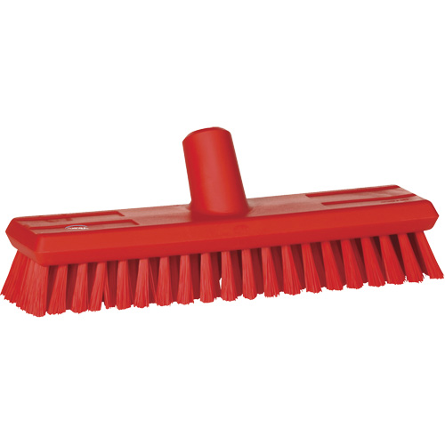 Brosse &agrave; circulation d'eau, Soies Moyen, Longueur de 11", Rouge Planification Entrepots Molloy