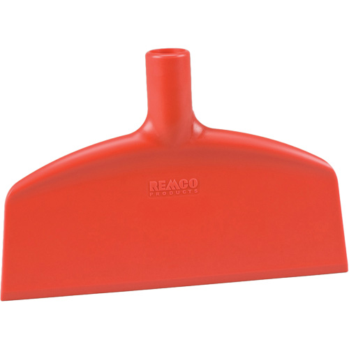 Racloir en nylon pour planchers, Rouge, 10-1/4" la x 7" lo Planification Entrepots Molloy