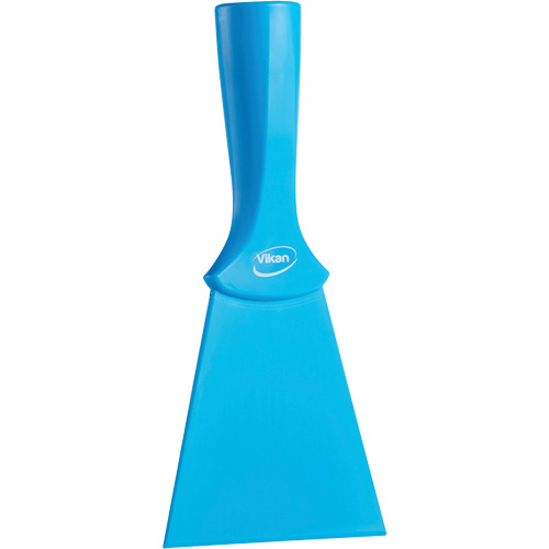 Grattoir en nylon avec poign&eacute;e filet&eacute;e, Bleu, 4" la x 8" lo Planification Entrepots Molloy