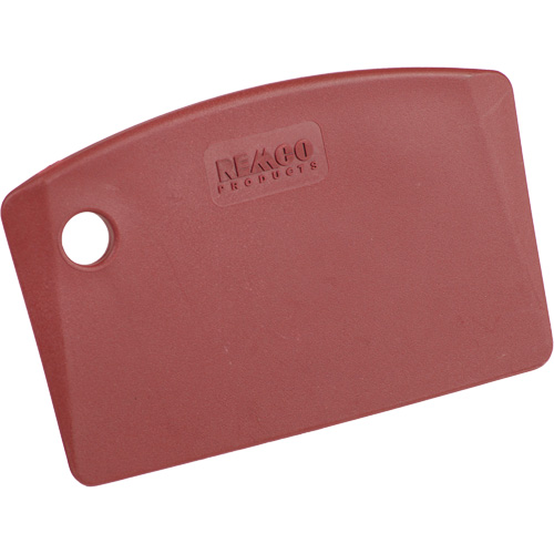 Metal Detectable Mini Bench Scraper, Red, 5-1/4" W x 3-2/5" L Planification Entrepots Molloy