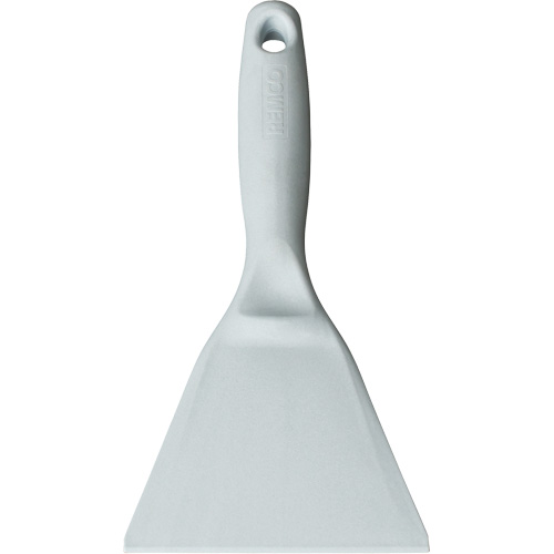 Grand grattoir perceptible par d&eacute;tecteur de m&eacute;tal, Gris, 4-1/4" la x 10" lo Planification Entrepots Molloy