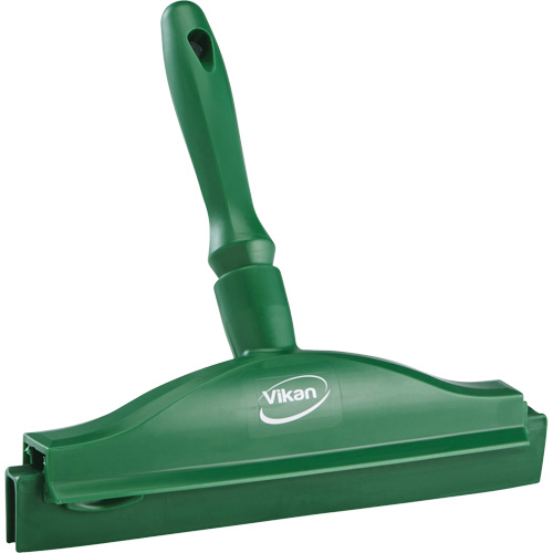 Double Blade Ultra Hygiene Squeegee, 10", Green Planification Entrepots Molloy
