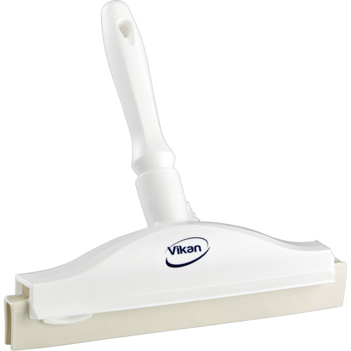 Double Blade Ultra Hygiene Squeegee, 10", White Planification Entrepots Molloy