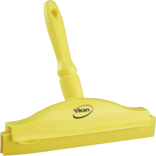 Double Blade Ultra Hygiene Squeegee, 10", Yellow Planification Entrepots Molloy
