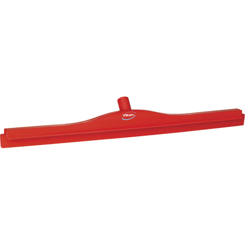 Raclette &agrave; lame double ultra hygi&eacute;nique, 28", Rouge Planification Entrepots Molloy
