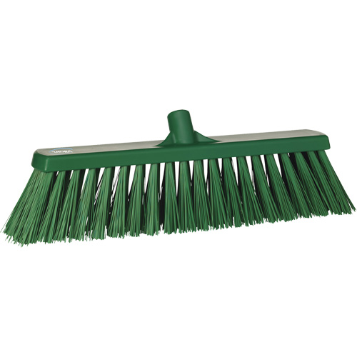 Balai-brosse robuste, Crins Ferme, 20", Polyester, Vert Planification Entrepots Molloy