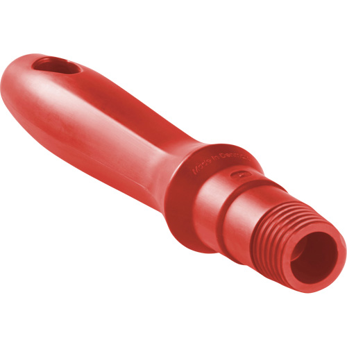 Mini Handle, Brush/Pad Holder/Scraper/Squeegee, Red, Standard, 6-1/4" L Planification Entrepots Molloy