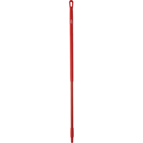 Handle, Broom/Brush/Pad Holder/Scraper/Squeegee, Red, Standard, 51-1/2" L Planification Entrepots Molloy