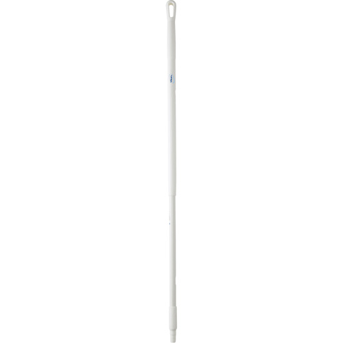 Handle, Broom/Brush/Pad Holder/Scraper/Squeegee, White, Standard, 51-1/2" L Planification Entrepots Molloy