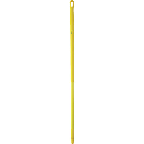 Handle, Broom/Brush/Pad Holder/Scraper/Squeegee, Yellow, Standard, 51-1/2" L Planification Entrepots Molloy