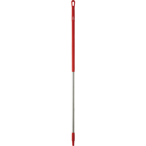 Manche, Balai/Brosse/Support &agrave; tampon/Grattoir/Raclette, Rouge, Ergonomique, 59" lo Planification Entrepots Molloy