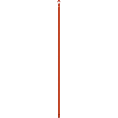Ultra Hygiene Handle, Broom/Brush/Pad Holder/Scraper/Squeegee, Red, Ergonomic, 67" L Planification Entrepots Molloy