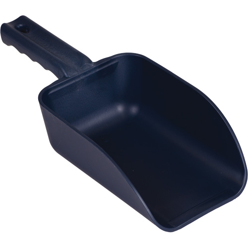 Metal Detectable Hand Scoop, Plastic, Blue, 32 oz. Planification Entrepots Molloy