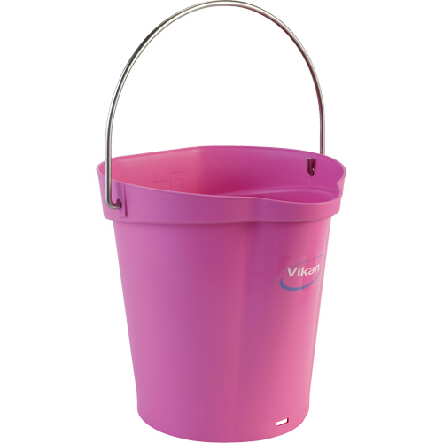 Pail, Pink, 1.5 US Gal. Planification Entrepots Molloy