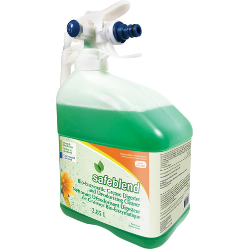 Concentrated Bioenzymatic Grease Digester & Deodorizing Cleaner, Jug Planification Entrepots Molloy