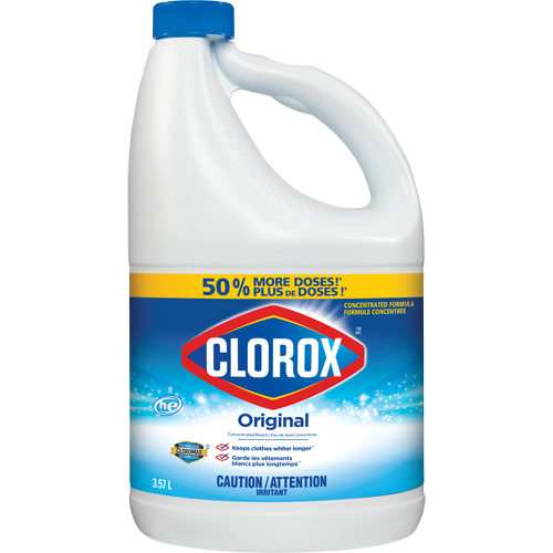 Eau de Javel originale concentr&eacute;e, 3,57 L, Cruche Planification Entrepots Molloy