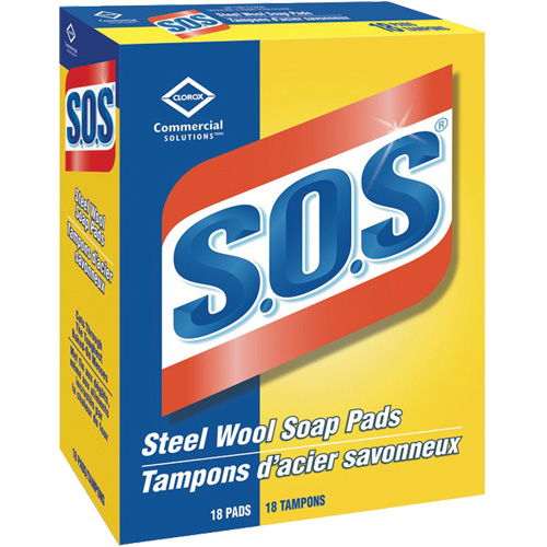 S.O.S&reg; Steel Wool Pads Planification Entrepots Molloy