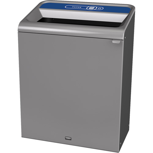 Conteneur pour d&eacute;chets de papier Configure, Vrac/Bord de rue/De bureau, Acier, 45 gal. US Planification Entrepots Molloy