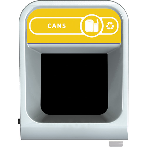 Configure Can Waste Container, Bulk/Curbside/Deskside, Steel, 23 US gal. Planification Entrepots Molloy