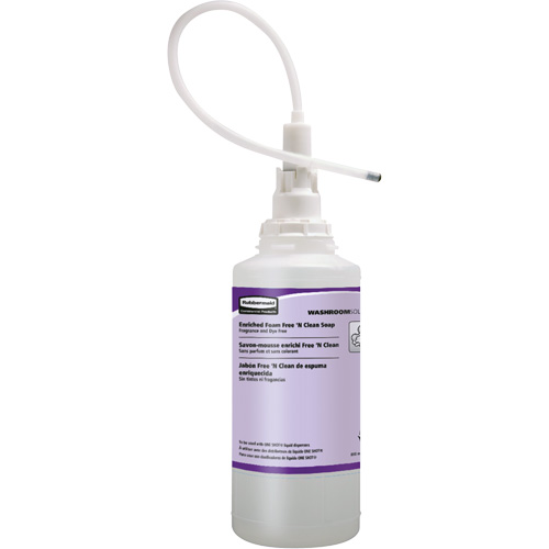 Recharge de savon mousse sans parfum ni colorant pour les mains OneShot, Mousse, 800 ml, Sans parfum Planification Entrepots Molloy
