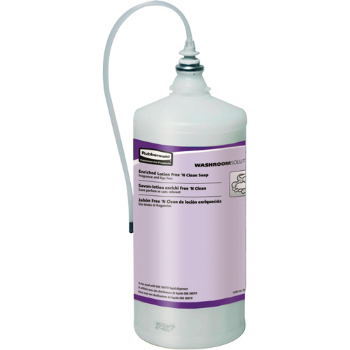 OneShot&reg; Dye & Fragrance Free Lotion Hand Soap Refill, Cream, 1600 ml, Unscented Planification Entrepots Molloy