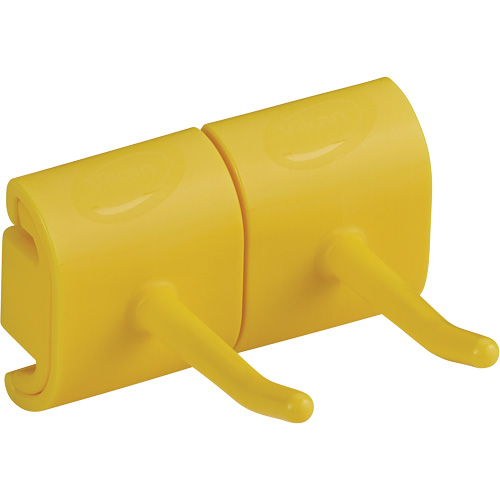 Double Hook Module for Hygienic Wall Bracket Planification Entrepots Molloy