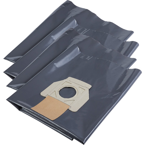 Sacs &agrave; poussi&egrave;re en plastique, 8 gal. US Planification Entrepots Molloy