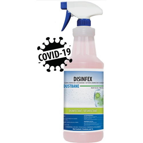Nettoyant, d&eacute;sinfectant et d&eacute;sodorisant Disinfex, 1 L, Bouteille Planification Entrepots Molloy