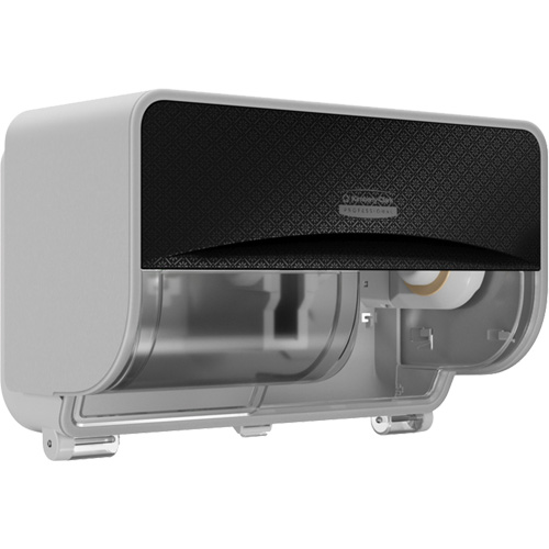 Icon Standard Roll Horizontal Toilet Paper Dispenser, Multiple Roll Capacity Planification Entrepots Molloy