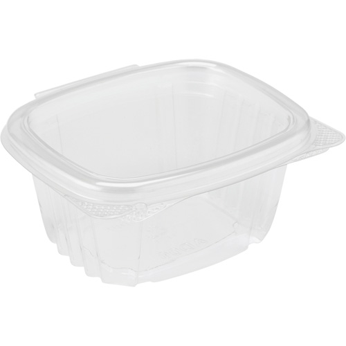 Hinged Lid Deli Container, Plastic Planification Entrepots Molloy