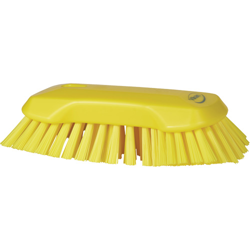 Brosse &agrave; main, Soies Tr&egrave;s ferme, Longueur de 9-1/10", Jaune Planification Entrepots Molloy