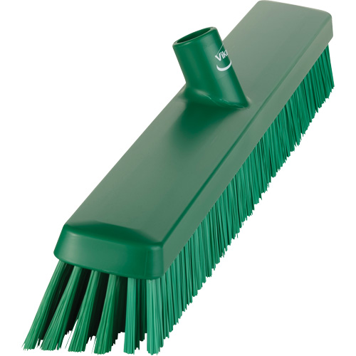 Balai-brosse robuste, Crins Fin/Ferme, 24", Vert Planification Entrepots Molloy