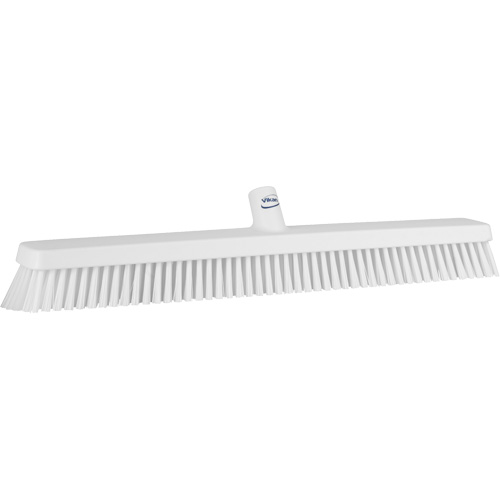 Balai-brosse robuste, Crins Fin/Ferme, 24", Blanc Planification Entrepots Molloy