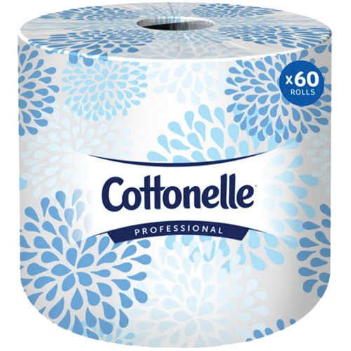 Papier hygi&eacute;nique professionnel Cottonelle, 2 Pli, 451 Feuilles/Rouleu, Blanc Planification Entrepots Molloy