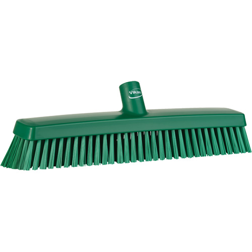 T&ecirc;te de balai-brosse, Crins Fin/Ferme, 16-1/2", Polyester/Polypropyl&egrave;ne, Vert Planification Entrepots Molloy